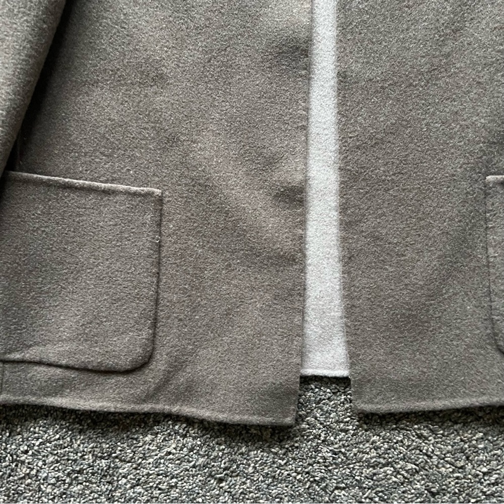 Pendleton Gray Open Front Soft Long Sleeve Blazer… - image 5